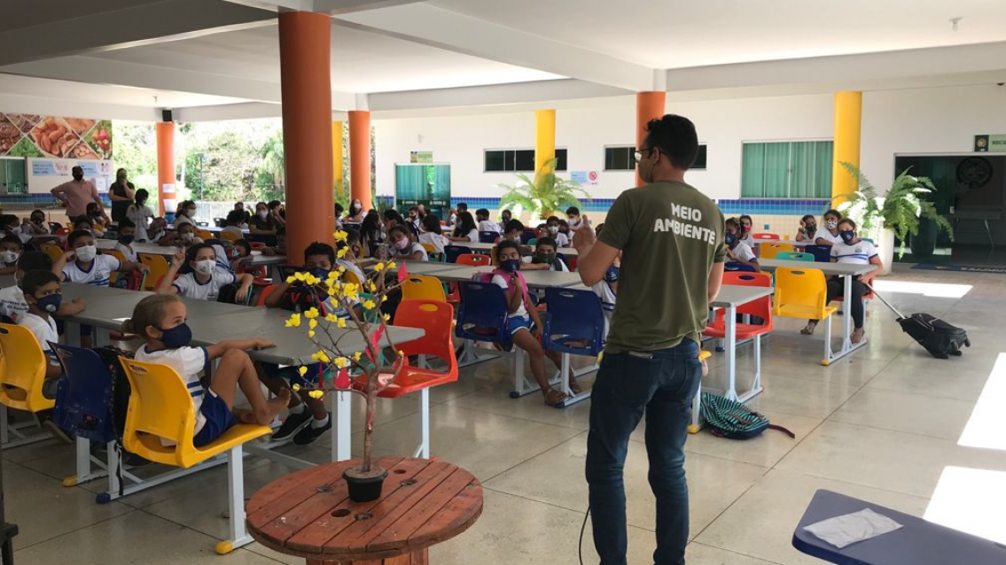 FMA retoma atividades de educação ambiental com alunos