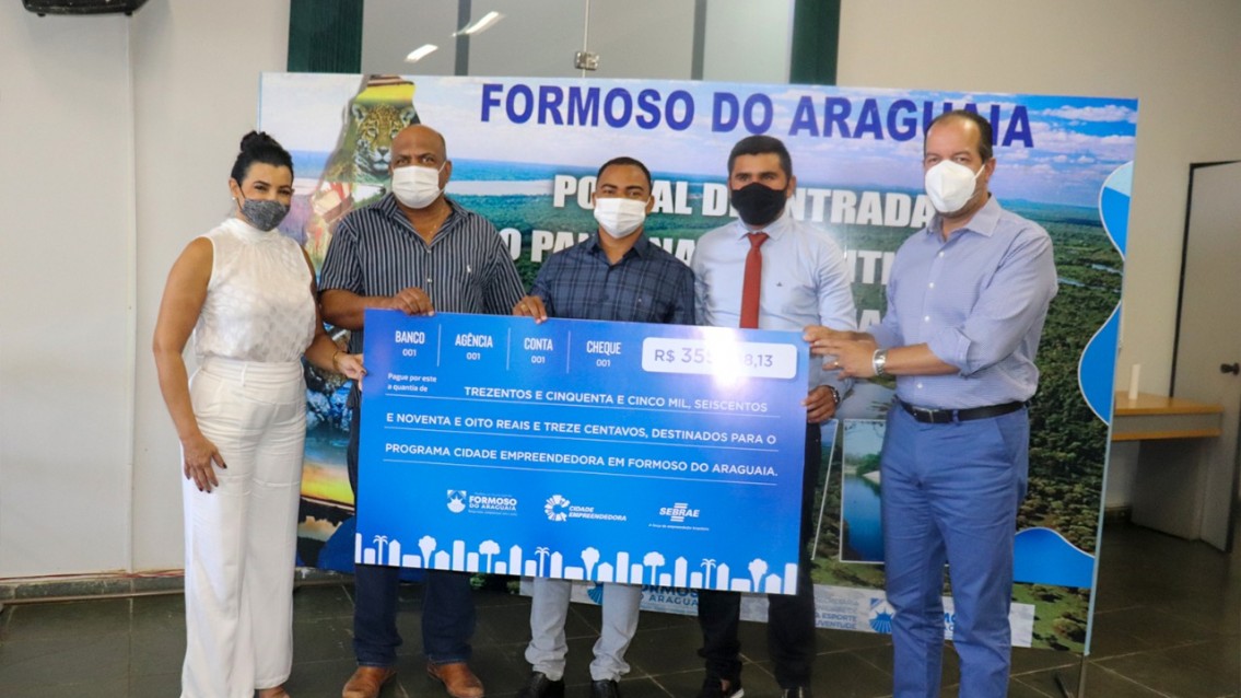 Formoso do Araguaia assina contrato do Programa Cidade Empreendedora Formoso do Araguaia assina contrato do Programa Cidade Empreendedora
