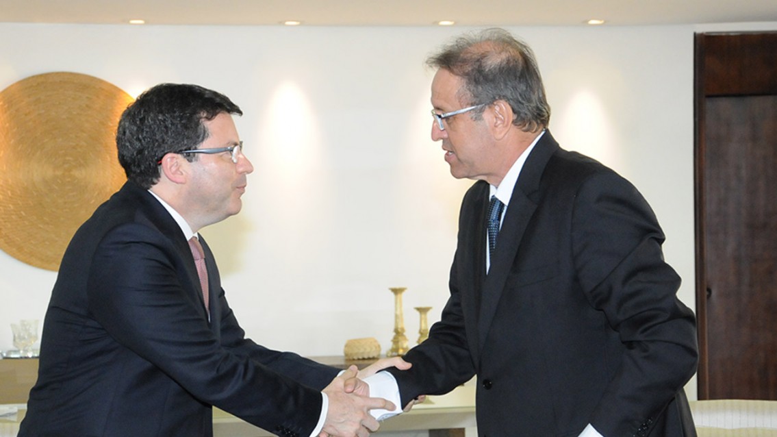 Governador anuncia empréstimo após visita presidente do BB