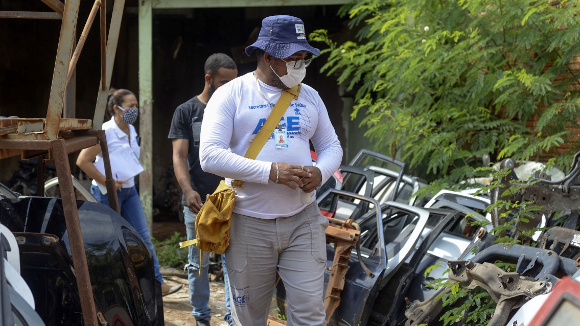 Ação de mobilização contra o mosquito Aedes aegypti Ação de mobilização contra o mosquito Aedes aegypti