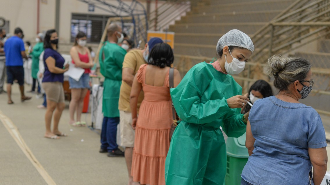 Vacinação: Palmas ultrapassa 100 mil doses aplicadas contra a Covid-19 Vacinação: Palmas ultrapassa 100 mil doses aplicadas contra a Covid-19