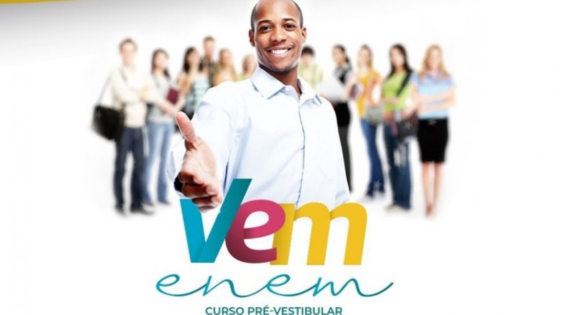 Prefeitura amplia vagas do Vem Enem e prorroga inscrições até dia 20