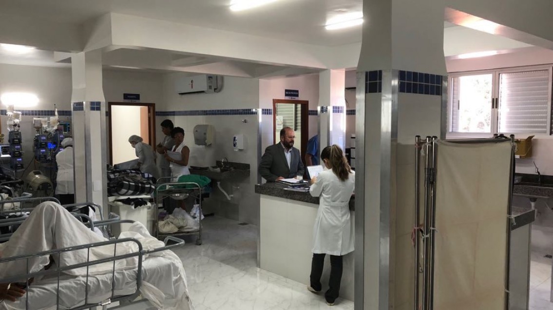 Obras de reforma do Hospital Regional de Gurupi passam por vistoria Obras de reforma do Hospital Regional de Gurupi passam por vistoria